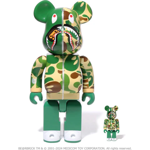 BE@RBRICK BABY MILO® CAMO SHARK插图2