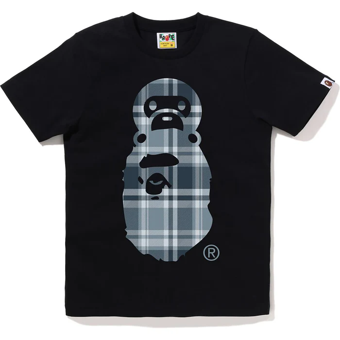 BAPE CHECK MILO ON APE HEAD TEE缩略图