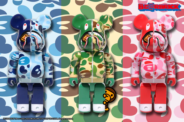 BE@RBRICK BABY MILO® CAMO SHARK缩略图